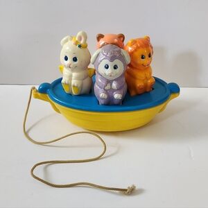 Vintage 1984 Mattel "Angel Bunny and Friends" Friendship Boat.